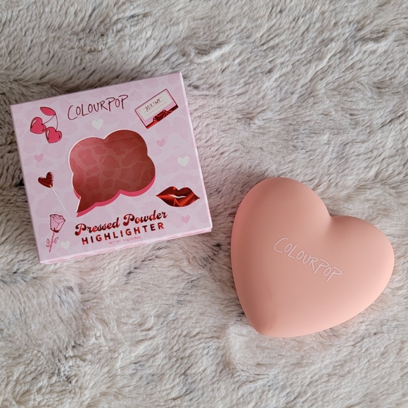 Colourpop Other - Heart of Gold Heart Shaped Highlighter ColourPop Cosmetics Valentine's Day